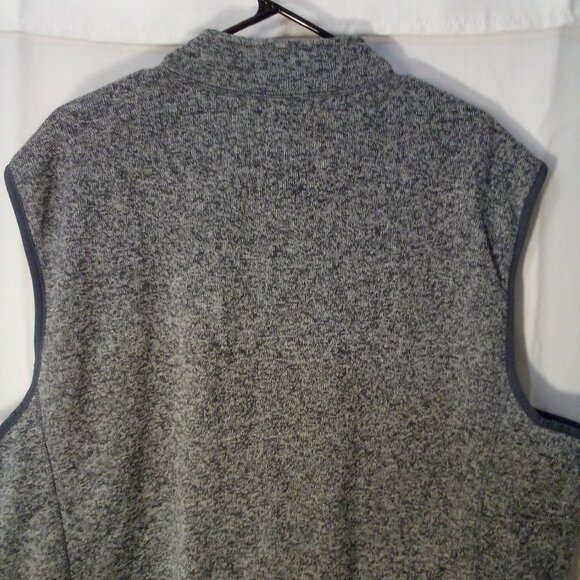 Ocean Coast Vest Jacket Men XXL Sleeveless Full Zip Pockets Gray - Picture 11 of 14